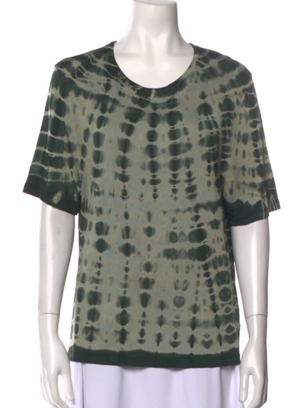 Acne Studios Tie-Dye Print Scoop Neck T-Shirt sz. S